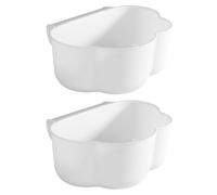 Poubelles En Forme De Nuage 2 Pièces, Poubelles Suspendues, Paniers De Rangement De Bureau, Boîtes De Rangement Multifonctionnelles, Articles Ménagers