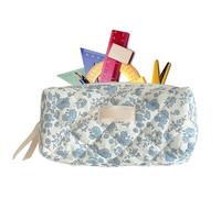 Pouce À Crayon Floral - Sac À Stylo À École Portable, Sac Cosmétique De Maquillage Doux | Organisateur De Papeterie Imperméable, Poche De Rangement Multi-usages Pour Crayons Stylos À Effacer Les Marqu
