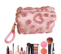 Pouce cosmétique à Fermeture éclair, Poche de Maquillage,Cœur de Conception en Peluche pour Les Toilettes | Skincares de Voyage de Grande capacité pour Les Amis, Les copines, Les nièces ou la Famille
