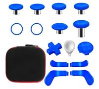 Pouce de Remplacement pour la Manette Xbox One Elite Series 2, kit d'accessoires Joystick Magnétique Métallique Compatible avec la Manette sans Fil Xbox Elite Series 2 Core (Bleu)