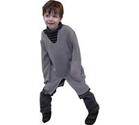 Pouce et Compagnie - Fausse Cotte de Maille en Tissu pour Chevalier de 4-7 Ans