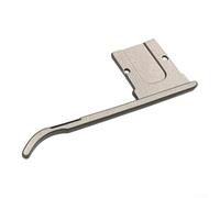 Pouce pour aluminium pour Fujifilm X100V X100VI Ergonomique(Silver) | Design ergonomique, ancrage pouce solide, pour sessions longues confortables, alliage pour aluminium durable