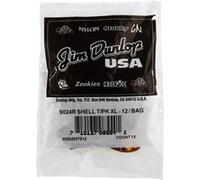 Pouces Jim Dunlop 9024R Onglet de Pouce Écaille XL, Pack de 12