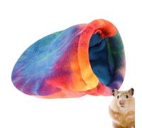 Poucha d'histoire des animaux - Abri lavable , doux et vibrant | Petite grotte pour animaux de compagnie à usages multiples, cachette de planeur de sucre, hamster douillet, refuge chaud pour p