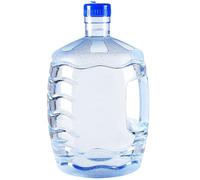 Pouche à eau de 2 gallons, cruche à eau de 7, 5 litres avec manchette capacité avec capuchon Easy Grip Portez une bouteille PC qualité alimentaire pour la maison Boire des sports d'ext