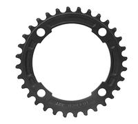 Pouchure de cycle 104bcd | 32T 34T Concave Conception réduit les gouttes de chaîne | Étarée du cycle de montagne pour AM FR DH Bicycles/Trail Riding/Hill Close | Alliage ((32 teeth black))