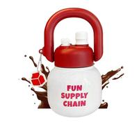Poud à boisson isolée - 680 ml de file thermique en acier inoxydable, récipient de boisson à double mur | Les filles utilisent une tasse d'hydratation portable avec un couvercle de paille, une tasse d