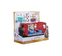Wizarding World HARRY POTTER - POUDLARD EXPRESS MAGICAL MINIS - Train Poudlard Express Pour Aller À L'École Sorcellerie - 2 Figurines Exclusives Et 12 Accessoires - Jouet Enfant 6 ans et +