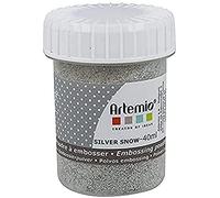 Artemio Poudre à embosser Las Vegas 40 ml Transparent paillettes dorées – Fabriqué en Belgique