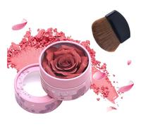 Poudre À Joues | Léger Et Éclaircissant - Poudre De Blush Pour Le Maquillage Du Visage - Pour Voyage Déplacement Professionnel Maison École Petite Amie Épouse Amie Sœur Fille