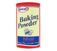Poudre à lever ""Baking Powder"" - Marque Ancel 1kg/Boite 1 boîte