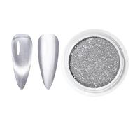 Poudre À Ongles Chromée - 0,2 G De Pigment Chromé Effet Magnétique | Fournitures D’ongles Holographiques Pour Ongles En Gel, Salon À Domicile, Manucure, Conception Artistique Naiļ, Décorations Créativ