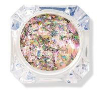 Poudre à ongles chromée perle blanche, pigment chromé paillettes poussière manucure bricolage décoration irisé sirène pigment résine artisanat(2#) (09)