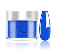 Poudre à Tremper pour Ongles, 1 Oz Bleu Saphir Dip Powder Nail Tremper, French Nail Art Manucure Poudre Pas Besoin d'UV ni de LED,Ensemble de Manucure pour Débutantes