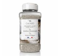 Poudre absorbante vomi, urine, eau - Gélifiant solidifiant et désodorisant - Parfum Eucalyptus - Idéal pour absorber l'urine de chat et chien - Bouteille épandeuse 1L - Gel'Abs