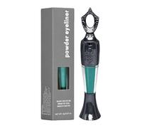 Poudre arabe Eyeliner 2G Kit de tube décoratif - Poudre fine naturelle sans plomb - Texture lisse - Maquillage des yeux arabe traditionnel avec chou noir, vert, bleu, turquoise, lan
