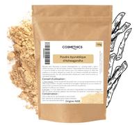 Poudre Ayurvédique de Ashwagandha naturelle 100g Cosm'Ethics® 100% renforce le cuir chevelu et améliore la circulation pour une meilleure pousse