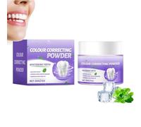 Poudre Blanchiment Dentaire, Poudre Blanchissante Dents, Blanchisseur De Dents, Colour Correcting Powder, Efficace Pour Renforcer Les Dents Et Les Gencives, Teeth Whitening Powder (1)