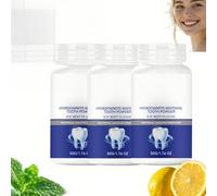 Poudre Blanchissante à l’Hydroxyapatite, Dentifrice Blanchissant pour Dents Sensibles, Dentifrice Réparateur Émail & Gencives, Blanchiment Doux & Soin des Dents Sensibles (3)