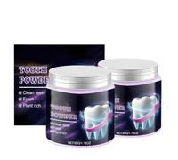 Poudre blanchissante de qualité supérieure, douce pour l'émail, ce dentifrice blanchissant élimine les taches, rafraîchit l'haleine et prend soin des dents sensibles. Il élimine efficacement les tache