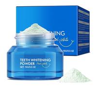 Poudre Blanchissante Dents, Blanchiment Dentaire Professionnel, Blanchiment des Dents de Longue Durée, Teeth Whitening Powder Vegan, Très Efficace Pour éliminer les Taches