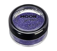 Poudre brillante ultrafine classique par Moon Glitter - 100% de paillettes cosmétique pour le visage, le corps, les ongles, les cheveux et les lèvres - 5g - Lavende