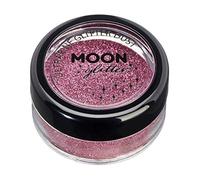 Poudre brillante ultrafine classique par Moon Glitter - 100% de paillettes cosmétique pour le visage, le corps, les ongles, les cheveux et les lèvres - 5g - Rose
