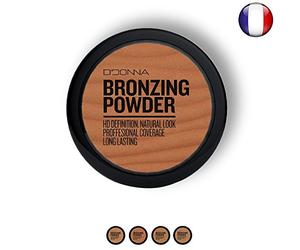 Poudre Bronzante Longue tenue Couvrance HD Pro Terre de soleil Longue durée Terracota