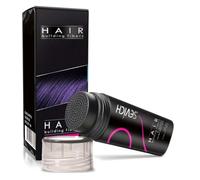 Poudre capillaire noire pour épaissir les cheveux, cheveux ramollissants, avec effet immédiat pour les zones secrètes, la perte de cheveux et les cheveux clairs, 27,5 g (noir)