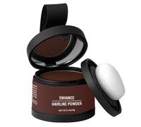 Poudre capillaire, poudre capillaire pour femme | Poudre d'ombre à cheveux pour couvrir les racines avec applicateur - Correcteur gris imperméable et longue durée, pour une plénitude