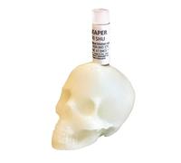 Poudre Carolina Reaper avec 2 200 000 SHU 2,5 g dans une tête de mort phosphorescente qui brille dans l'obscurité.