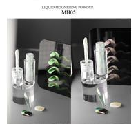 Poudre Chrome Magique Sans Poussière Aurora Effet Miroir Métallique Chrome-A05