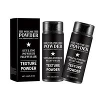 Poudre coiffage hommes, poudre pour le volume des cheveux, remplissage de la racine des cheveux et de la barbe, huile de contrôle, coiffage rafraîchissant, 2PC