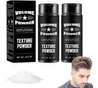 Poudre Coiffante Homme,Hair Volume Powder,2pcs Poudre Texturisante Cheveux,Poudre pour Relever les Racines des Cheveux pour Créer des Cheveux Pelucheux Naturels,cheveux un aspect frais et volumineux