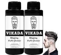 Poudre Coiffante Vikada Shaping Fluffy, Poudre De Texture Coiffante Pour Hommes Et Femmes, Poudre Texturisante Pour Cheveux, Poudre Volumisante Pour Cheveux, Tenue Longue Durée (2 pièces)