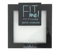Poudre Compacte Fit me Matte Poreless Gemey Maybelline 90 Teint Universelle