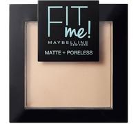 Poudre compacte Fit Me Matte & Poreless pour peaux normales à grasses, fini mat et lisse, teinte 115 Ivoire pour un teint uniforme