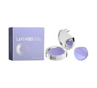 Poudre Compacte Lavande Mate | Mat Velours Naturel | Compact Portable 10 g avec Houpette | Tous Types de Peau