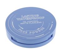 Poudre Compacte Maquillage Bleu, Finition, Couverture Solide