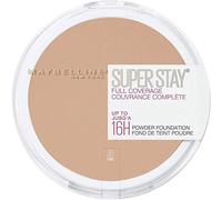 Maybelline Superstay 24H Poudre n° 10 Ivoire, tenue 24 heures avec un grand pouvoir couvrant pour un teint impeccable et un fini mat, waterproof, 9 g