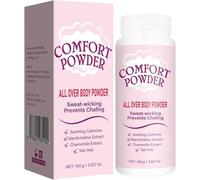Poudre Confort : Déodorant anti-frottements, Poudre pour les pieds, Déodorant intime pour femme, Protection contre la transpiration et élimination des odeurs, Corps entier pour femme