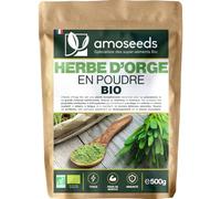 Poudre d’herbe d'Orge BIO 500g | Origine Allemagne | Qualité supérieure