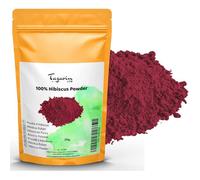 Poudre d’Hibiscus Ayurvédique 50g - 100% Pure & Naturelle - Soin Cheveux et Visage - Exfoliant, Anti-Âge, Anti-Pelliculaire