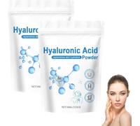 Poudre d'acide hyaluronique, masque à l'acide hyaluronique, sérum naturel à l'acide hyaluronique, formule de soin de la peau, faible poids moléculaire, ingrédient hydratant solaire à l'eau pour