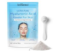 Poudre d'acide hyaluronique pour la peau 100 % pure, sérum multi-usage pour le visage, sérum à l'acide hyaluronique, hydratation profonde, réduction des rides, sans parfum, sans conservateur