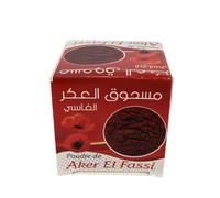 Poudre d'Aker Fassi 100g | Importations marocaines | Approvisionnement personnel | Commerce équitable
