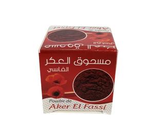 Poudre d'Aker Fassi 100g | Importations marocaines | Approvisionnement personnel | Commerce équitable