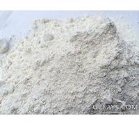 Poudre d'argile de kaolin (moudre) comestible naturelle pour manger (aliments) et détox du visage, 210 g