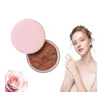 Poudre de beauté libre imperméable longue durée, maquillage portable, poudre libre mate ultra fine et anti-sébum pour tous les types de peau