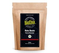 Poudre de betterave -250g - Sans additifs - Qualité bio supérieure - Emballé et certifié en Allemagne - Vegan- Biotiva